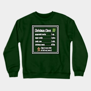 Christmas Cheer - Peppermint Mocha Crewneck Sweatshirt